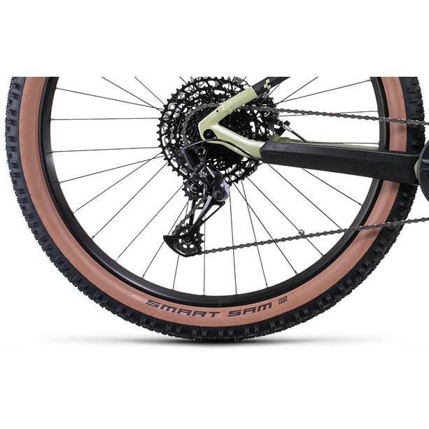 Cube Online På Bikester Cube Reaction Hybrid EXC 625 Trapets Grön - Bild 4