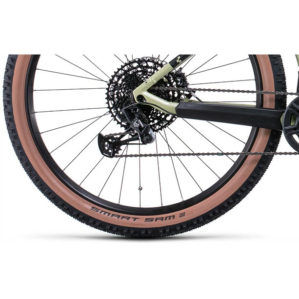 Cube Online På Bikester Cube Reaction Hybrid EXC 750 Trapeze Grön - Bild 4