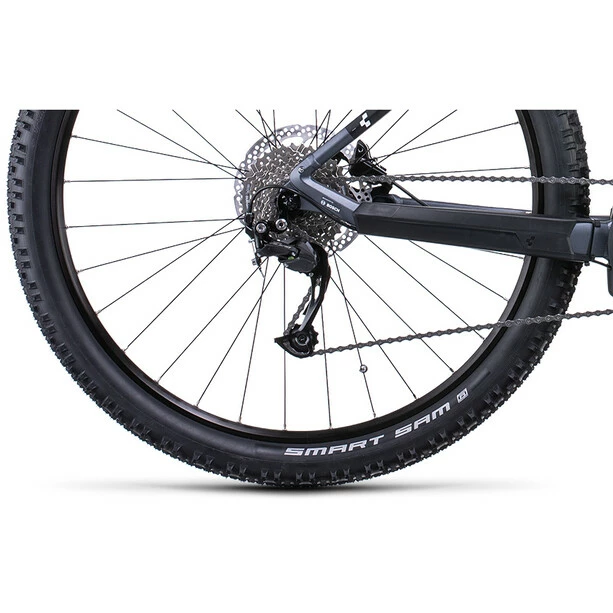 Cube Online På Bikester Cube Reaction Hybrid Performance 625 Trapets Grå - Bild 4