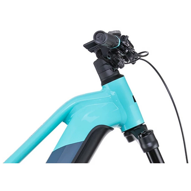 Cube Online På Bikester Cube Reaction Hybrid SLT 750 Trapeze Blå