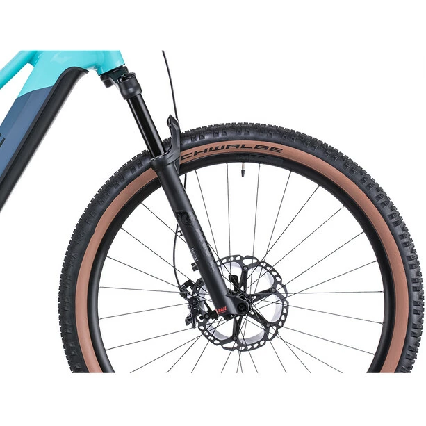 Cube Online På Bikester Cube Reaction Hybrid SLT 750 Trapeze Blå - Bild 2