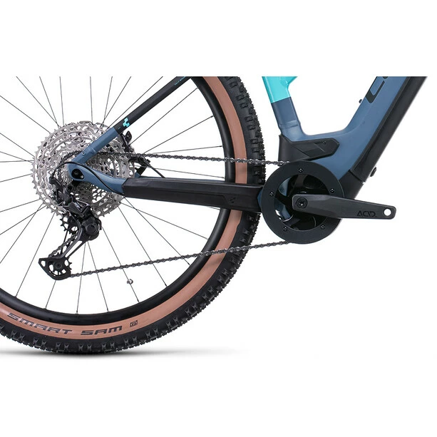 Cube Online På Bikester Cube Reaction Hybrid SLT 750 Trapeze Blå - Bild 3