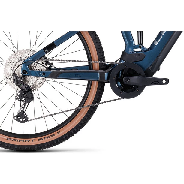 Cube Online På Bikester Cube Stereo Hybrid 120 Race 625 Blå - Bild 3