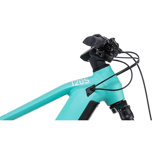 Cube Online På Bikester Cube Stereo Hybrid 120 SL 625 Turkos