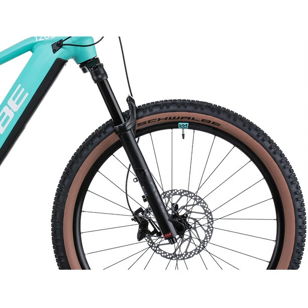 Cube Online På Bikester Cube Stereo Hybrid 120 SL 625 Turkos - Bild 2