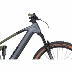 Cube Online På Bikester Cube Stereo Hybrid 120 TM 750 Grå/oliv