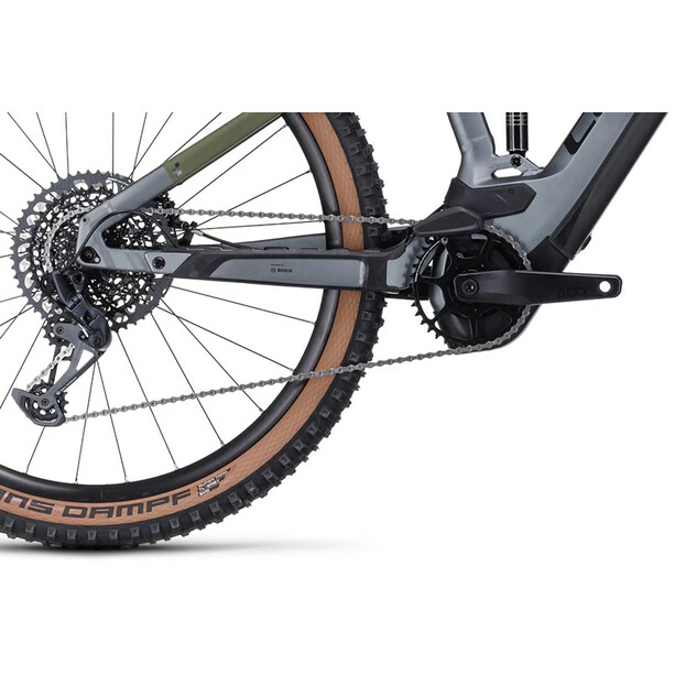 Cube Online På Bikester Cube Stereo Hybrid 120 TM 750 Grå/oliv - Bild 3