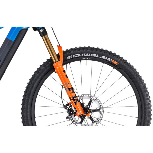 Cube Online På Bikester Cube Stereo Hybrid 140 HPC Actionteam 750 Blå/svart - Bild 2