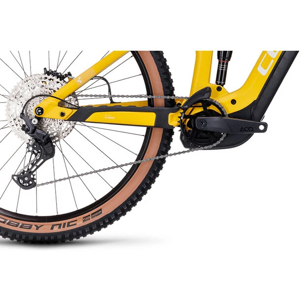 Cube Online På Bikester Cube Stereo Hybrid 140 HPC Pro 625 Gul - Bild 3