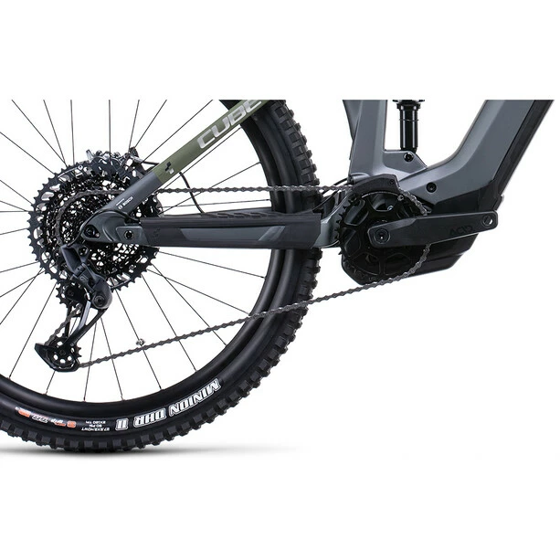 Cube Online På Bikester Cube Stereo Hybrid 140 HPC TM 625 Oliv/grå - Bild 3