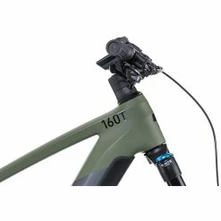 Cube Online På Bikester Cube Stereo Hybrid 160 HPC TM 750 Oliv/grå