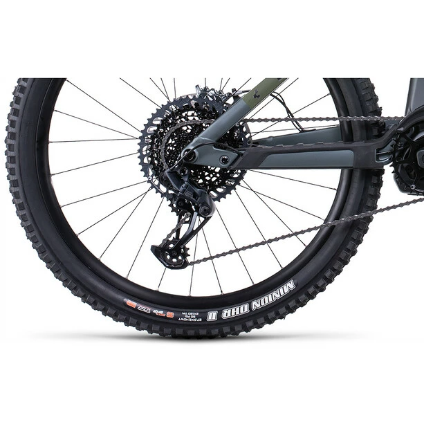 Cube Online På Bikester Cube Stereo Hybrid 160 HPC TM 750 Oliv/grå - Bild 4